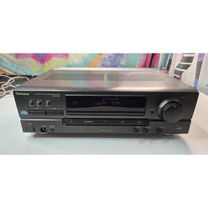 Technics SA-EX140 Vintage AV Control Stereo Receiver Amplifier TESTED WORKING